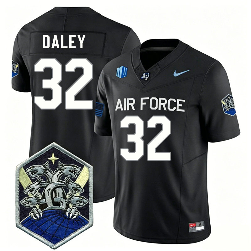 Air Force Falcons #32 Dallas Daley College Football Jerseys,Uniforms-Black
